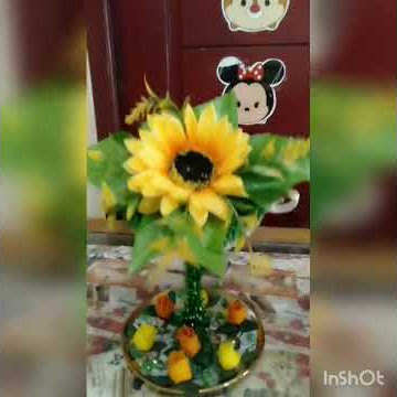 Cangkir melayang tema bunga matahari