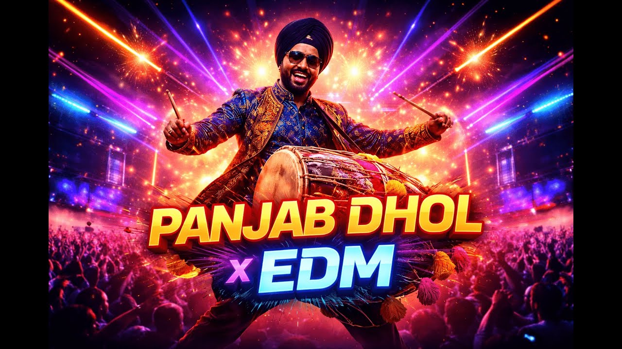 Panjab Dhol × EDM 💥 Desi Beats Meet Festival Bass