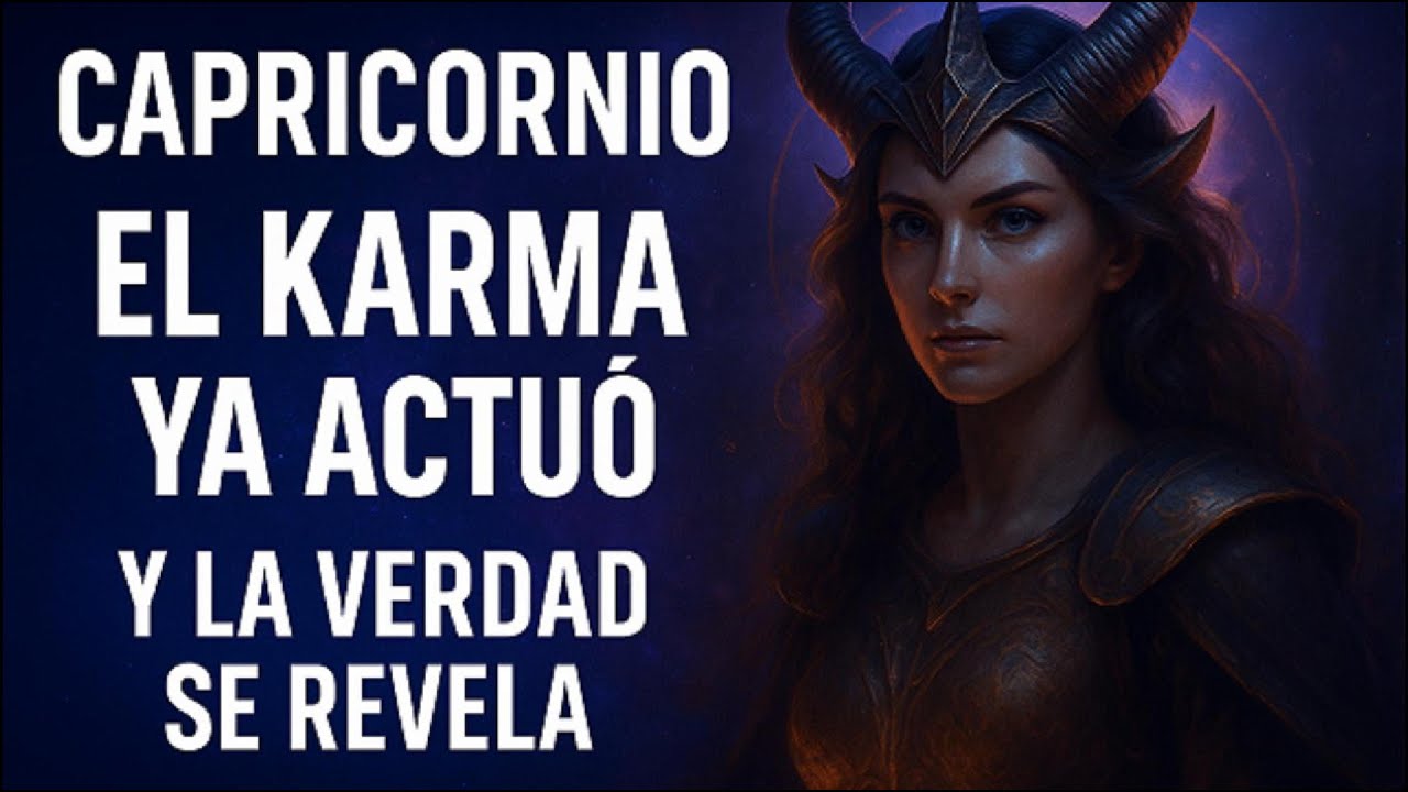 ♑ CAPRICORNIO — EL KARMA YA ACTUÓ… Y QUIEN TE HIZO DAÑO ESTÁ PAGANDO CON CRECES