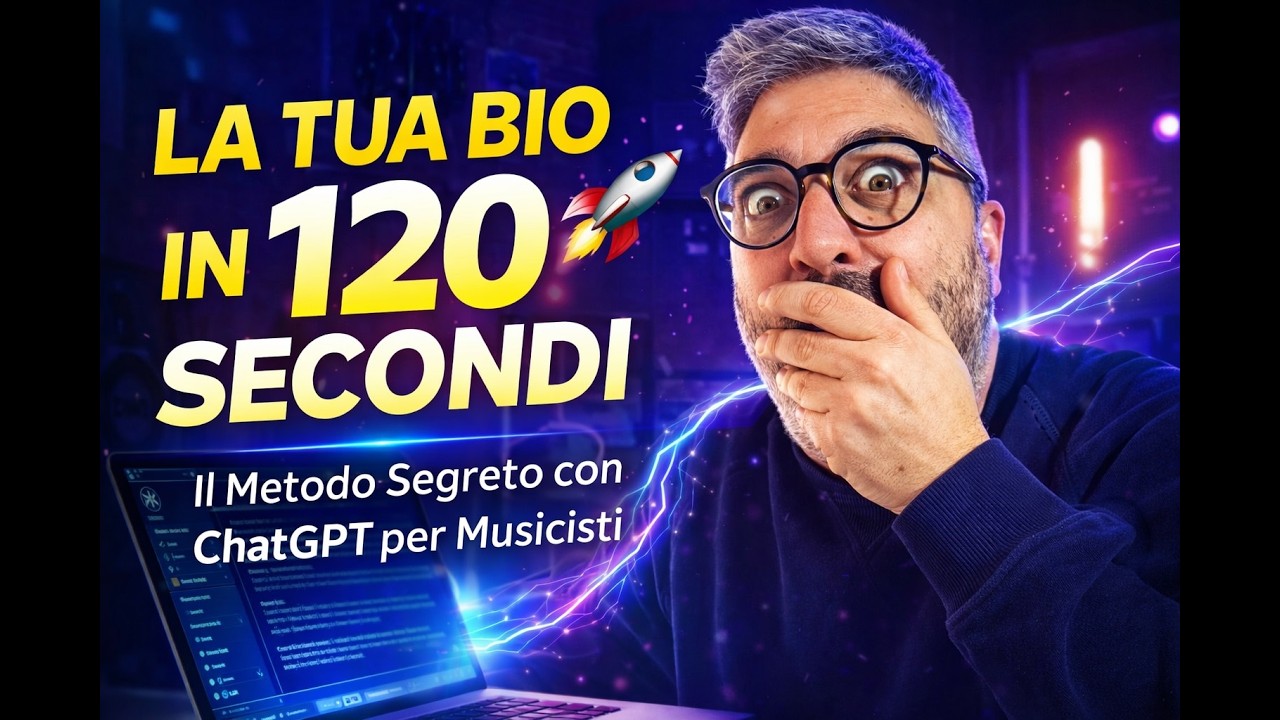 La Tua Bio in 120 Secondi: Il Metodo Segreto con ChatGPT per Musicisti 🚀