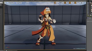 UE4 Guilty Gear Xrd material test 1