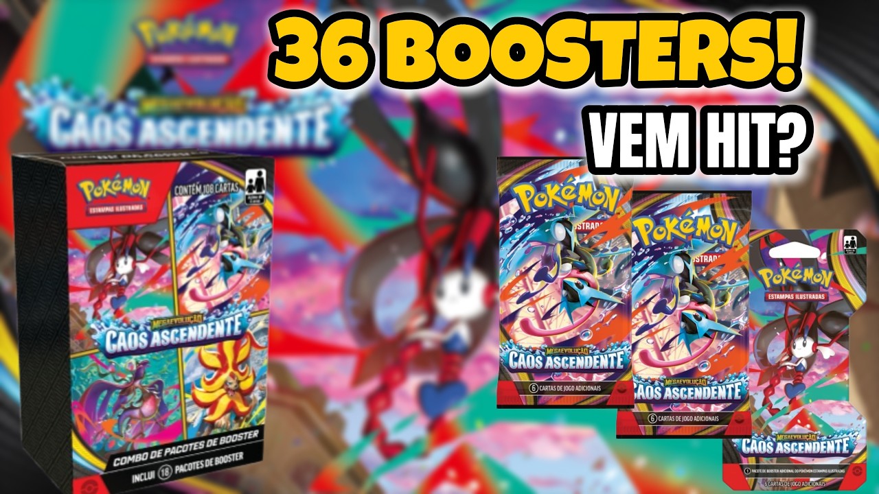 Abrindo 36 Boosters de Caos Ascendente! Será que vem HIT ??? - YouTube