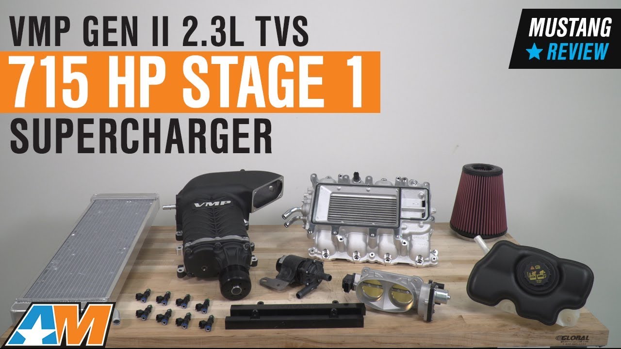 performance parts bmw 2011-2014 Mustang GT VMP GEN II 2.3L TVS 715HP Supercharger - Stage 1 Review
