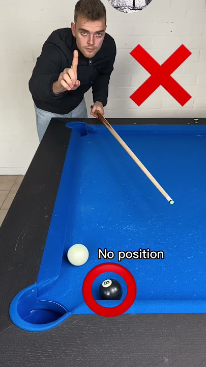 Pool lesson: you are playing this shot completely wrong! ❌ STOP! ❌ #billiards #8ball