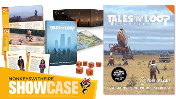 SHOWCASE | TALES FROM THE LOOP - THE ROLEPLAYING GAME / FREE LEAGUE PUBLISHING | UNBOXING