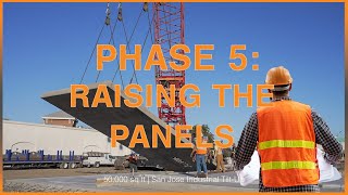 Phase 5: Raising The Panels | San Jose Industrial Tilt-Up