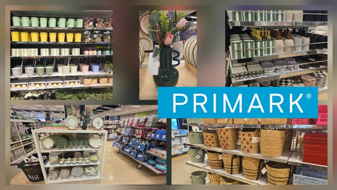 Primark Spring Design Primark Home New collection 2025 Spring new arrivals #primark - YouTube