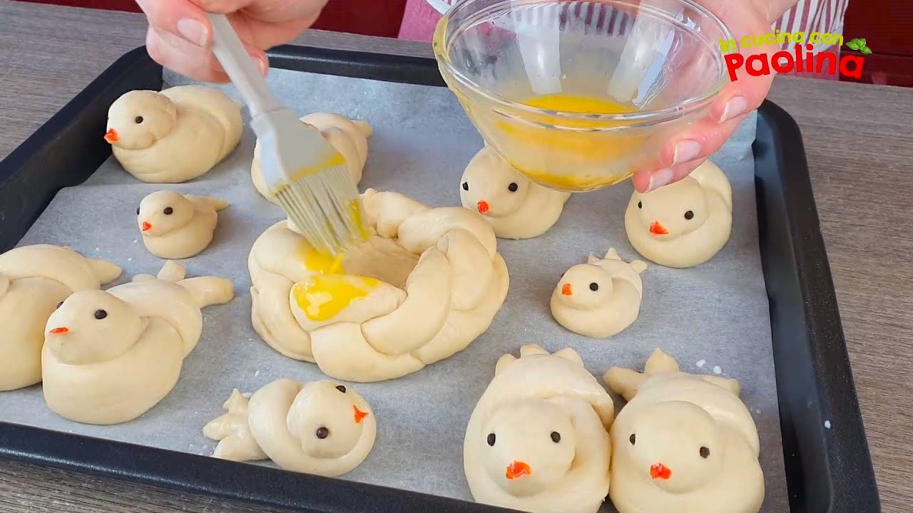 ПАСХАЛЬНЫЕ КОЛОМБИНЫ из бриоши. Как приготовить бриошь КОЛОМБИНЫ. без плесени.