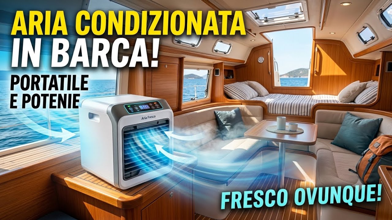 ⁣Aria Condizionata in Barca senza Impianto! Funziona Davvero?