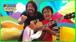 ryan and dave grohl guess nursery rhyme challenge on ryans mystery playdate full episode