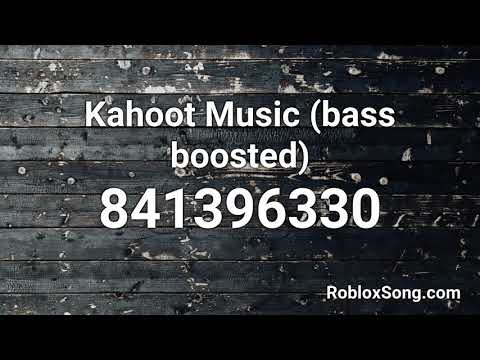 Kahoot Music Bass Boosted Roblox Id Roblox Music Code Youtube