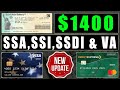 HUGE UPDATE! $1400 Stimulus Payment For SSI, SSA, SSDI & VA Recipients | Credit Viral