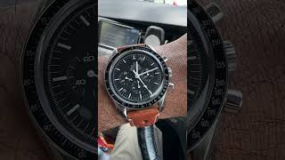 Omega Speedmaster Moonwatch - Really gorgeous in a Rally leather strap.