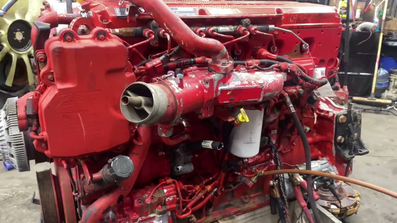 (P29513) 2013 Cummins ISX15 Engine Assembly YouTube
