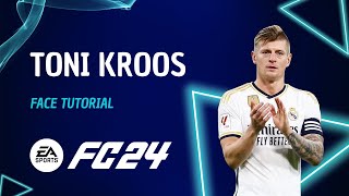 EA FC24 Player Creation Guide: TONI KROOS Lookalike Face Tutorial + Stats