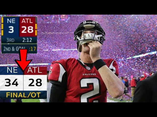 The Atlanta Falcons BLOW 28-3 LEAD in the SUPER BOWL