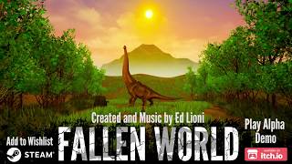 Fallen World: Indie Survival-Horror Adventure Jurassic Park-Inspired Demo