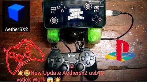 #Aethersx2 usb gamepad working or not #How to connect USB joystick in AetherSX2 New Update 💥🤩💥
