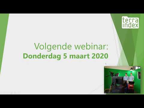 Cursus TerraIndex 10 februari 2020