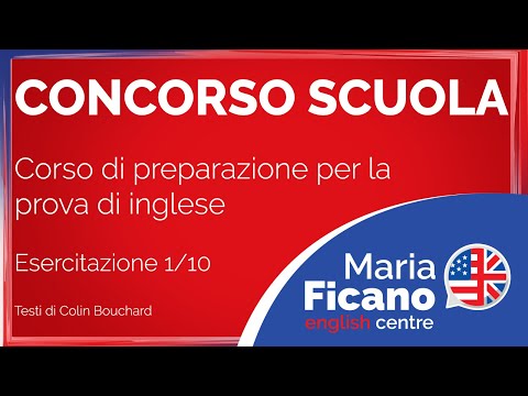 Video: Come Organizzare Concorsi In Inglese