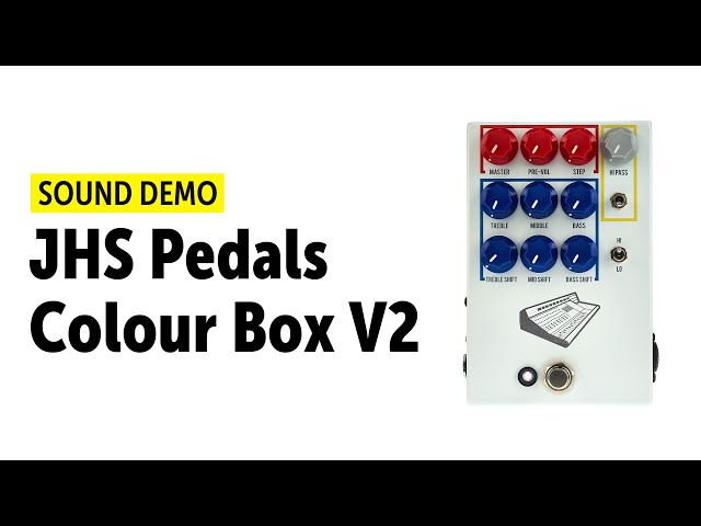 JHS Pedals Colour Box V2 - Sound Demo (no talking) - YouTube