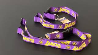 1113-PR-L  NBA - LAKERS LANYARD (PURPLE)