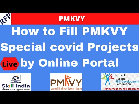 How to Fill PMKVY 3.0 RFP Covid Training Crash Course