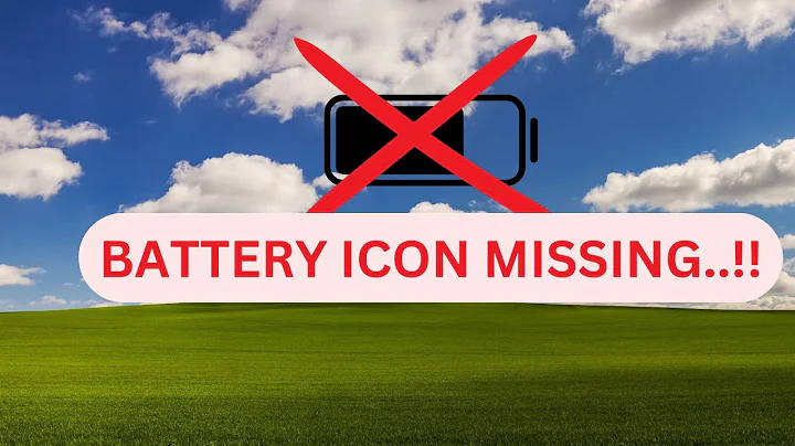 How to Fix Battery Icon Not Showing in Taskbar (Windows 7/ 10 / 11) - 2025