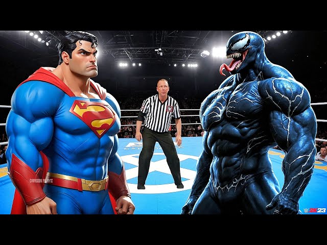 SUPERMAN VS VENOM - EPIC BATTLE