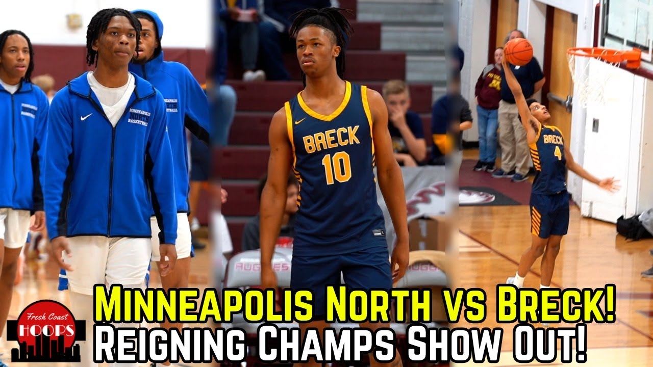 Breck Takes On Minneapolis North In Section Title Game! Full Highlights