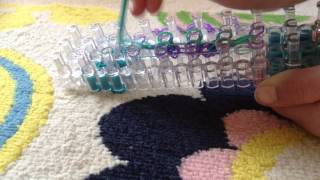 Zig-Zag Cuff Bracelet--Rainbow Loom