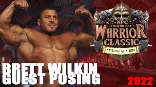 Brett Wilkins Guest Posing |  2022 IFBB/NPC Warrior Classic