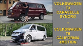 Syncro Vs 4Motion - Volkswagen T4 Vs Volkswagen T6 - 4X4 Tests On Rollers - Youtube