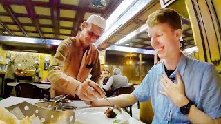 Hospitable Indian owner hand-feeds me his food 🇮🇳