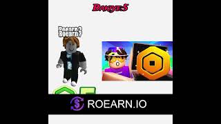 Roearn sayesinde ücretsiz robux kazan! #keşfetbeniöneçıkar #keşfet #roblox #roearn