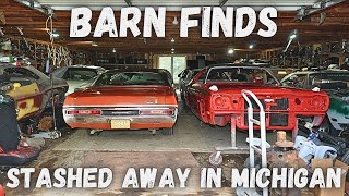BARN FINDS stashed away in Michigan