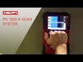 INTRODUCING the Hilti PS 1000 X-Scan radar detection system