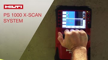 INTRODUCING the Hilti PS 1000 X-Scan radar detection system