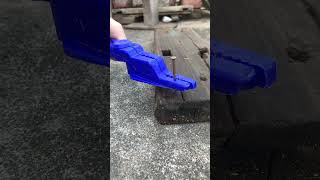 Fix Broken Plastic in Seconds with a Simple Nail Repair Trick #tools #diy #repair #shortsfeed