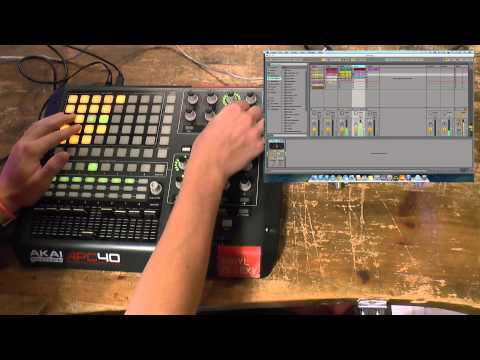 AKAI APC40 и Ableton Live. Подробный обзор.