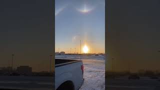 ☀️ THREE SUNS appeared in the sky?! What is this phenomenon [Raw Footage]