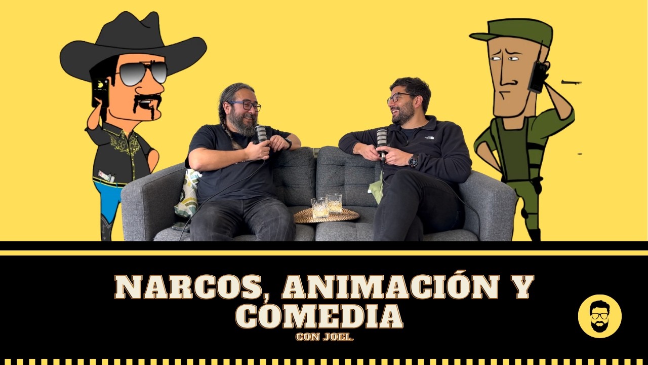 NARCOS ANIMACIÓN Y COMEDIA. El Animador que Habló del Narco y Ahora Quiere Vivir del Stand Up  | 27