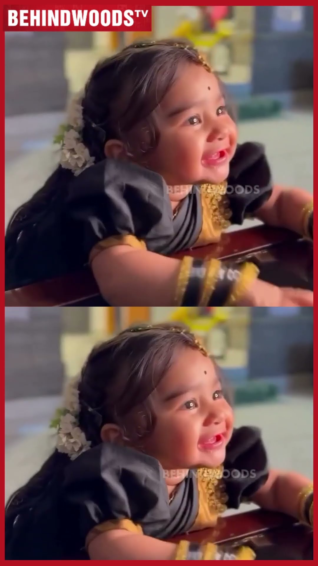 Hey ? 'பொம்மை இவ்ளோ அழகா இருக்கேன்னு பாத்தா.. Cute தேவதை' ?சுத்தி போடணும்