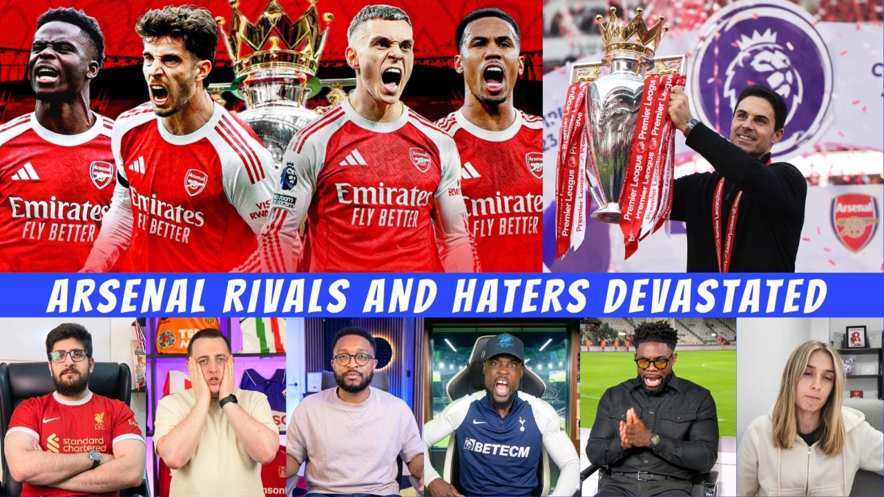 Arsenal Rivals & Haters DEVASTATED 😫 Reactions to Arsenal WINNING THE ...