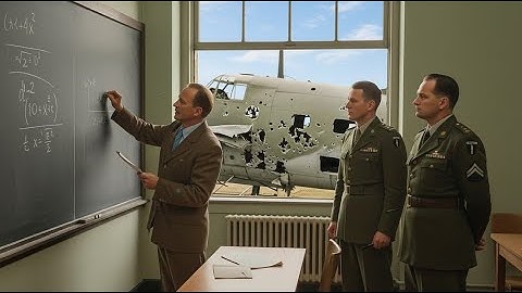 “The Math Trick That Saved Thousands of Pilots — Hidden in the Bullet Holes”