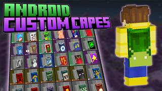 How To Get CUSTOM CAPES In Minecraft Bedrock Edition For Android With Bedrock Cosmos! screenshot 3