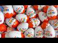 085769Minute Yummy Kinder Joy Chocolate, Kinder Surprise Opening ASMR Lollipops Some Lot's of Candie
