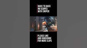 Halo infinite double no scope with sniper. #shorts #halo