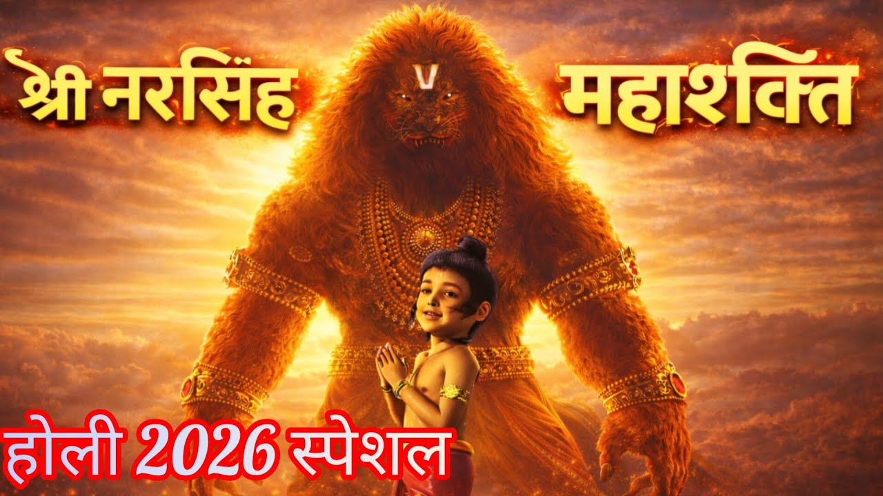 🌺🌼श्री नरसिंह स्तुति एवं प्रार्थना | Holika Dahan Special 🌺🌼