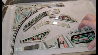 Part 9: 1981 Stern Viper Project! Baking plastics flat in the oven!